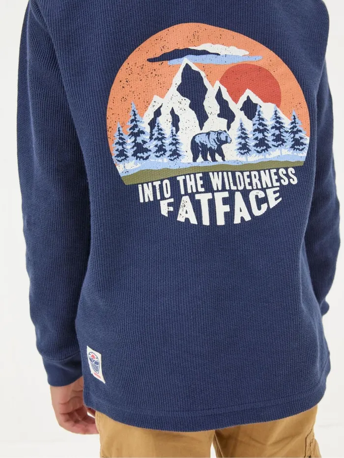 Fat Face TShirts and Polos Navy Blue TShirt 8211 Kids Fat Face TShirts and Polos Navy Blue TShirt 8211 Kids