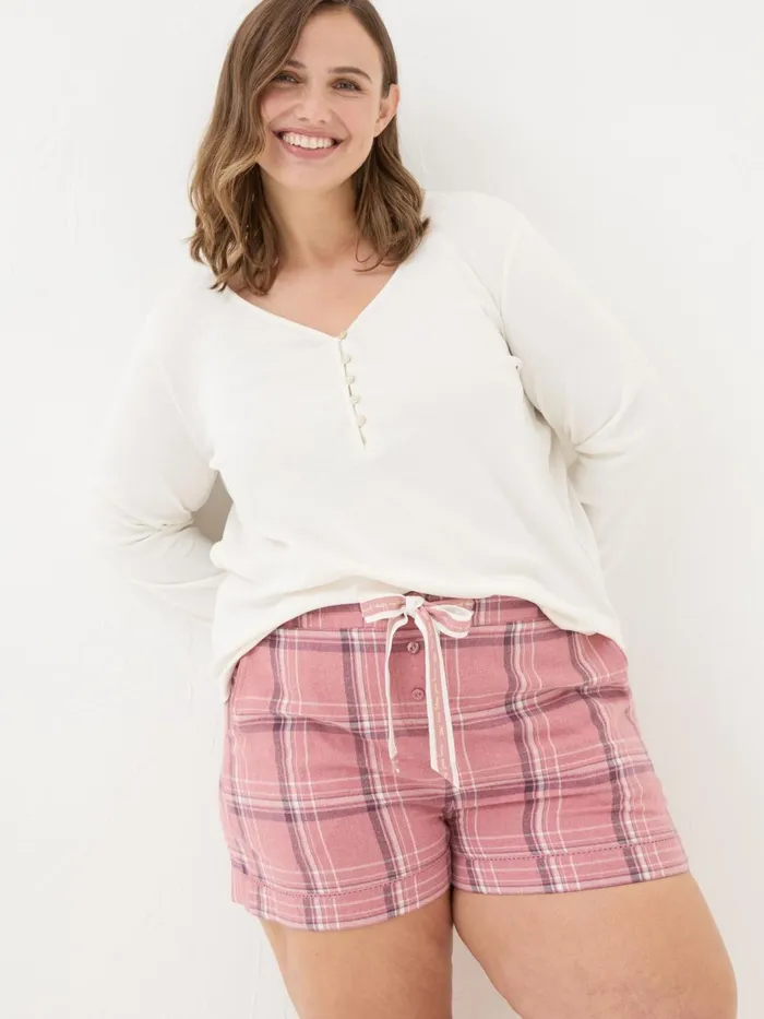 Fat Face Tops and TShirts Ivory Lila Henley TShirt 8211 Women
