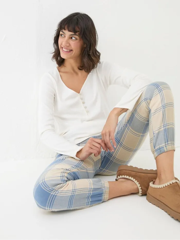 Fat Face Tops and TShirts Ivory Lila Henley TShirt 8211 Women