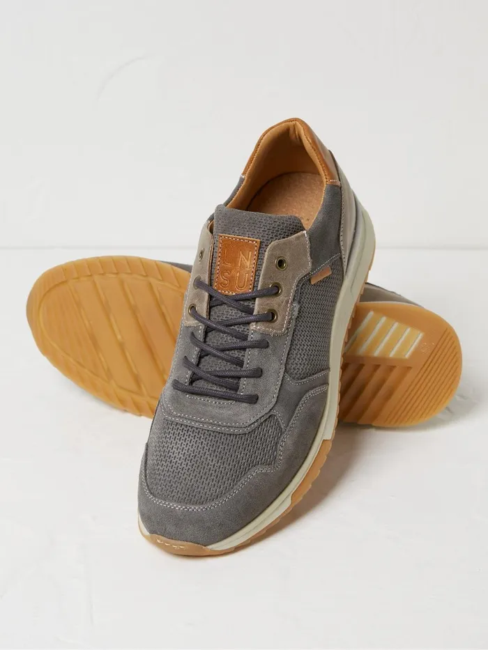 Fat Face Trainers Axford Grey Trainers 8211 Men