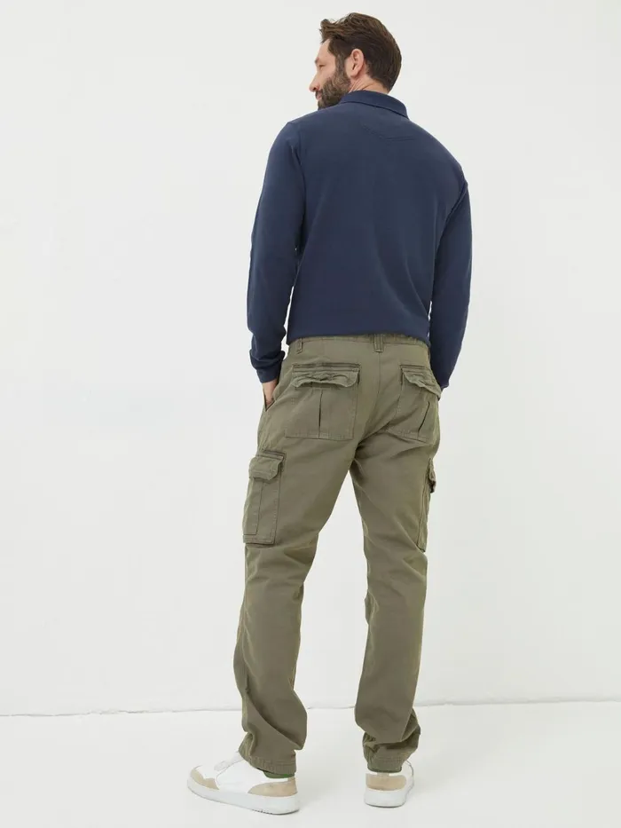Fat Face Trousers and Chinos Breakyard Green Cargo Trousers 8211 Men