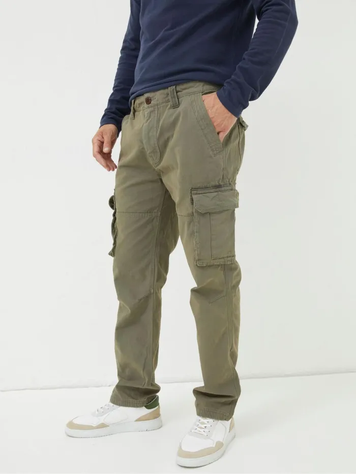 Fat Face Trousers and Chinos Breakyard Green Cargo Trousers 8211 Men