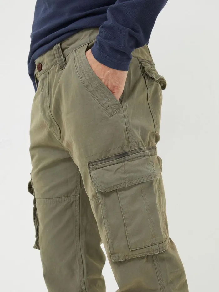 Fat Face Trousers and Chinos Breakyard Green Cargo Trousers 8211 Men