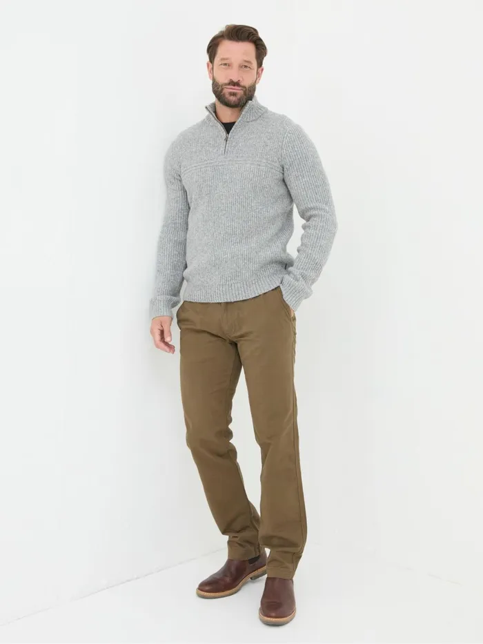 Fat Face Trousers and Chinos Brown Modern Coastal Chinos 8211 Men