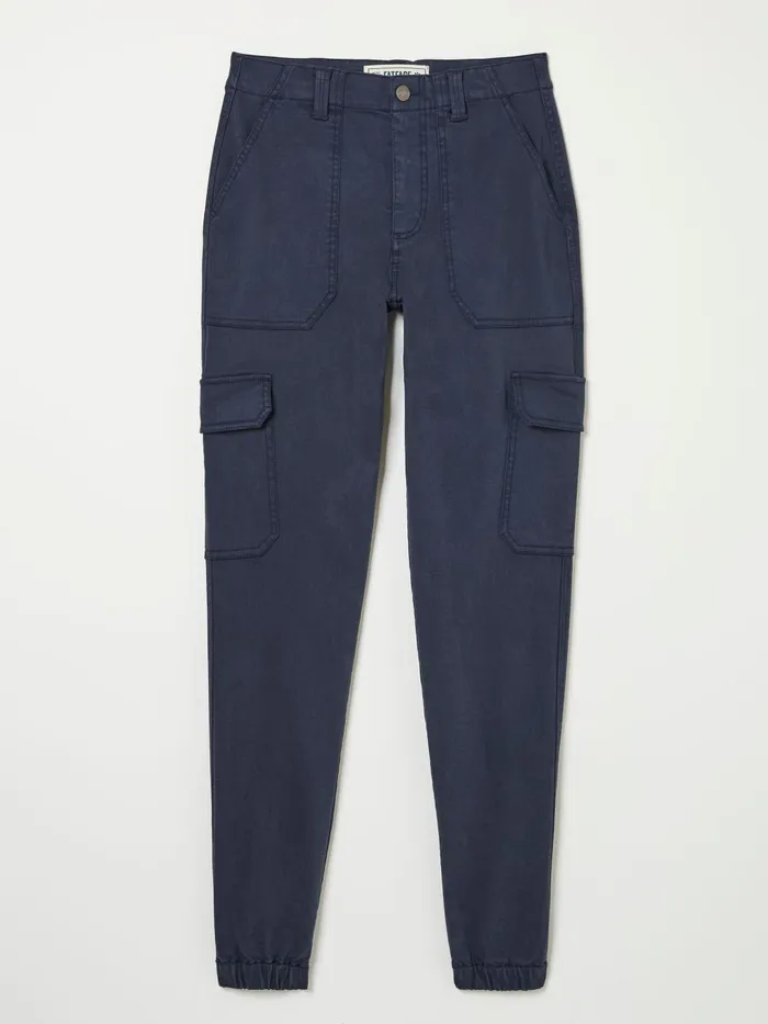 Fat Face Trousers and Leggings Hythe Blue Cargo Trousers 8211 Women