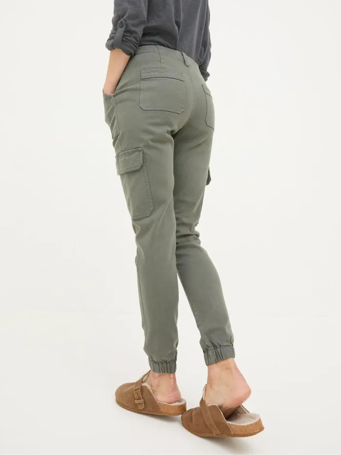 Fat Face Trousers and Leggings Hythe Grey Cargo Trousers 8211 Women