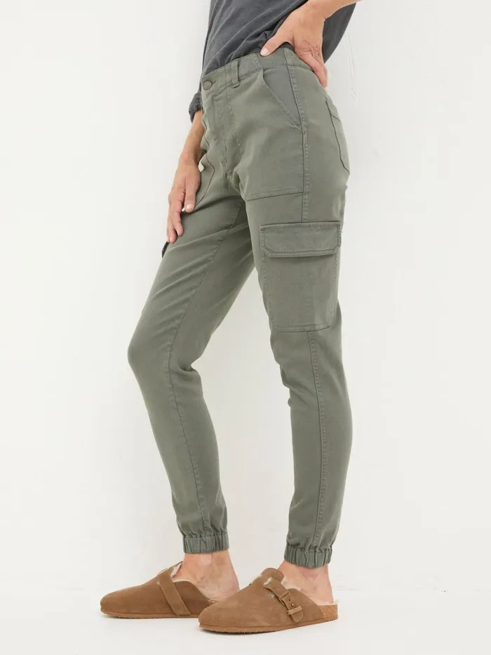 Fat Face Trousers and Leggings Hythe Grey Cargo Trousers 8211 Women