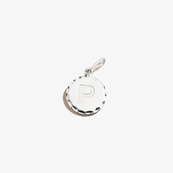 Fine Jewelry Women Alex And Ani Initial P Charm 14kt Gold Over Sterling Silver