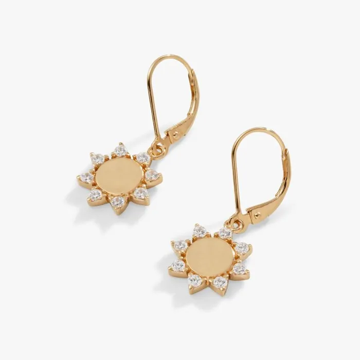 Fine Jewelry Women Alex And Ani Sun Lever Back Earrings 14kt Gold Over Sterling Silver Fine Jewelry Women Alex And Ani Sun Lever Back Earrings 14kt Gold Over Sterling Silver