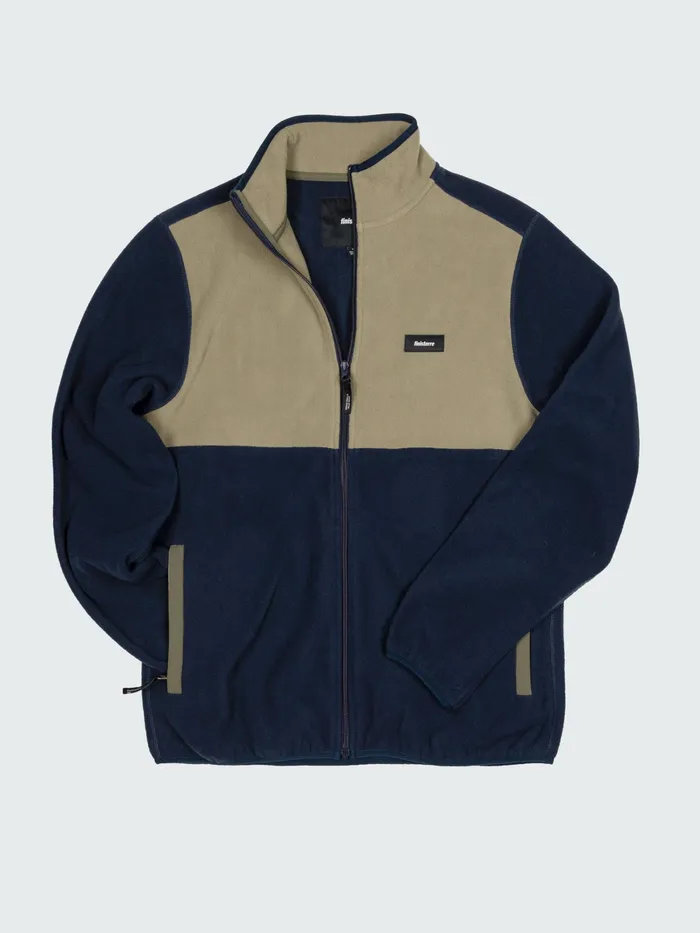 Finisterre Fleece Men Axiom Full Zip Fleece Willow Greennavyolive