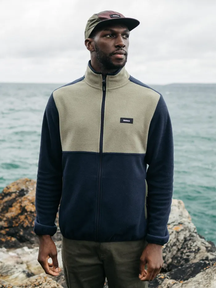 Finisterre Fleece Men Axiom Full Zip Fleece Willow Greennavyolive