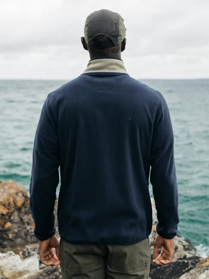 Finisterre Fleece Men Axiom Full Zip Fleece Willow Greennavyolive