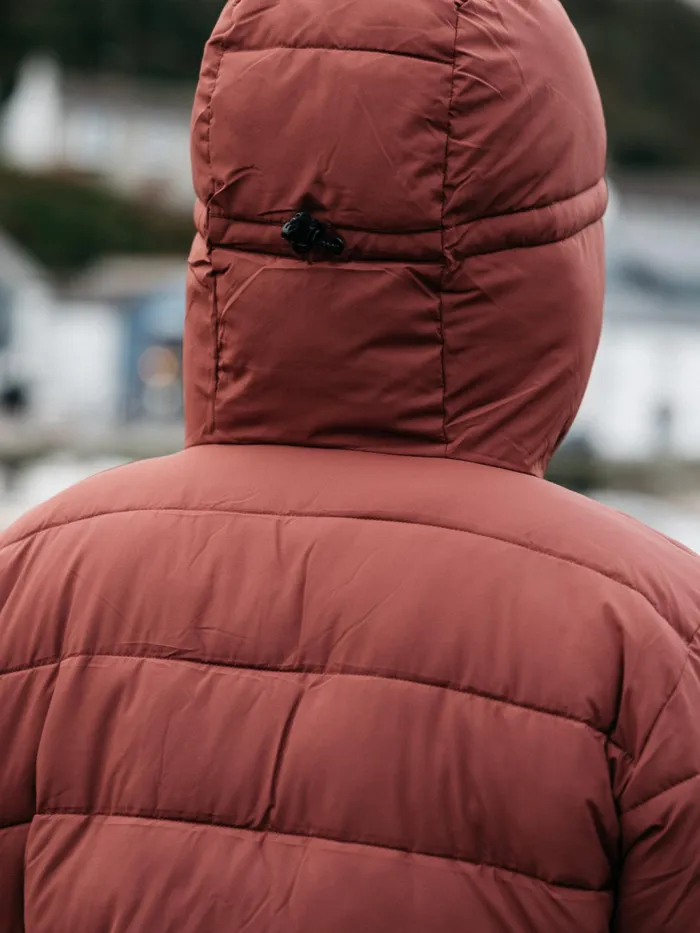 Finisterre Jackets and Coats Men Nebulas Insulated Jacket Dark Rosewood