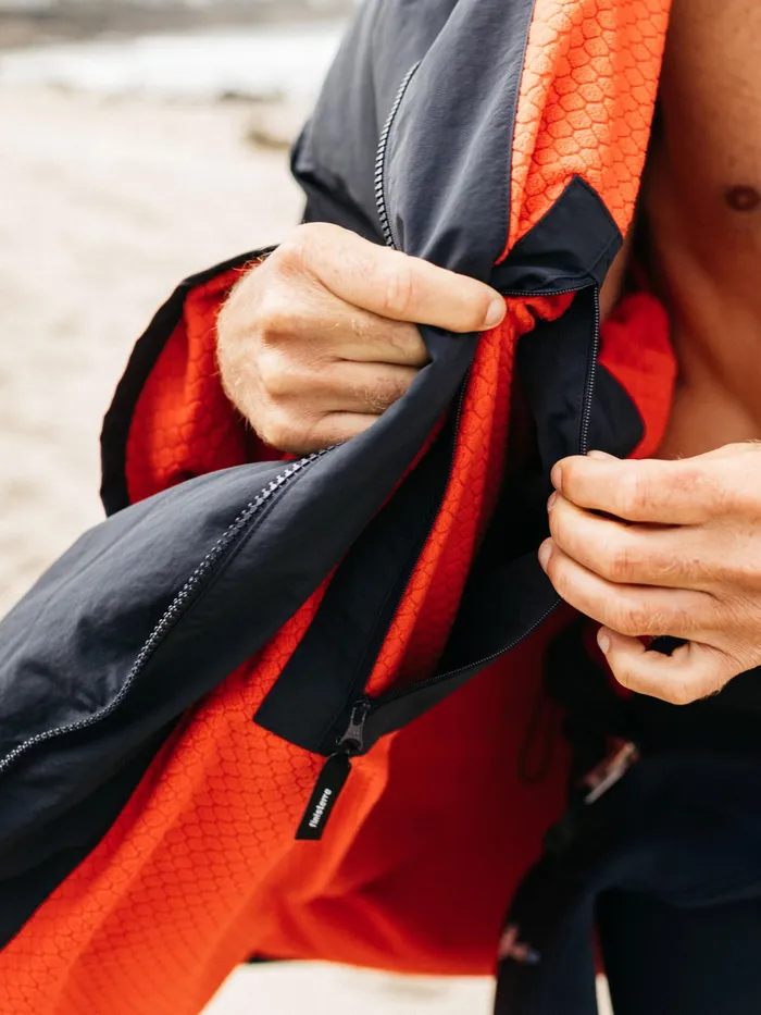 Finisterre Swim Shorts and Board Shorts MenWomen Tego Long Sleeve Robe Navyflame