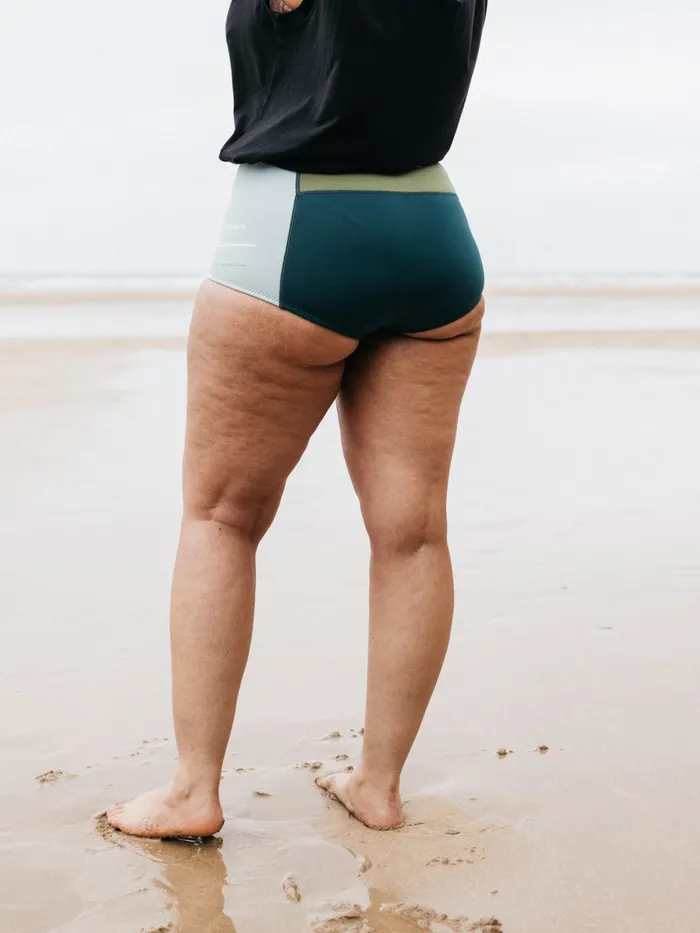 Finisterre Swimwear and Bikinis Women Nieuwland 2mm Yulex Pant Tealkhakiaqua