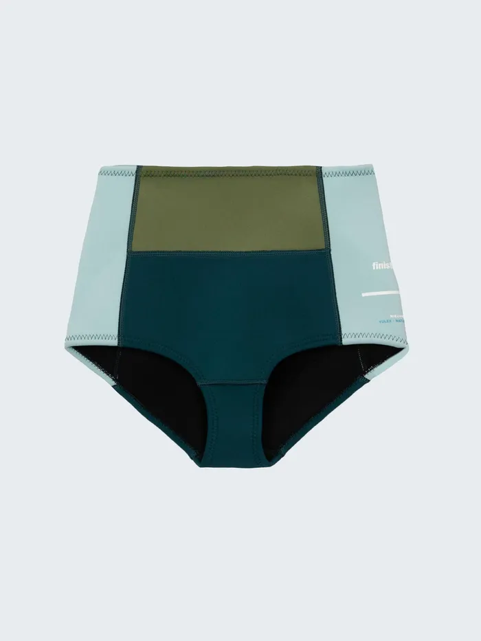 Finisterre Swimwear and Bikinis Women Nieuwland 2mm Yulex Pant Tealkhakiaqua
