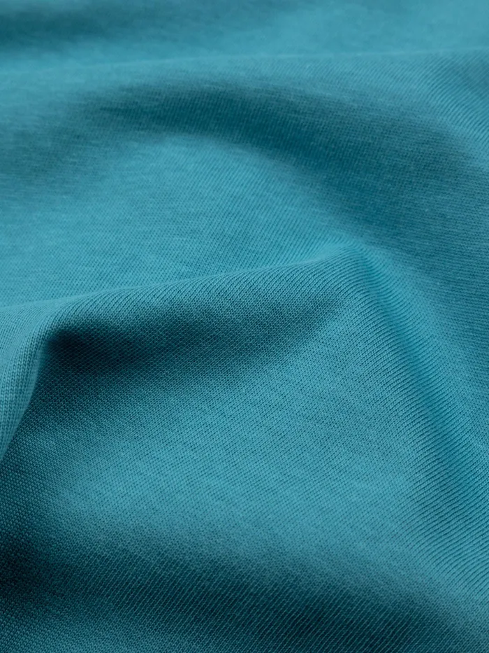 Finisterre TShirts Men Orca Recycled Pocket Long Sleeve TShirt Ocean Storm
