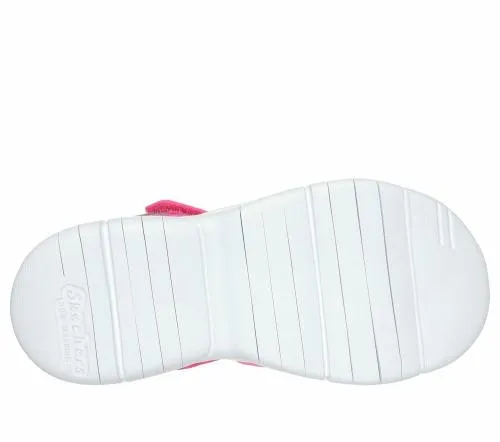 Flex Splash 8211 Daylight Shimmer Hot Pink Multi Kids SKECHERS Big Kids UK Sizes 36