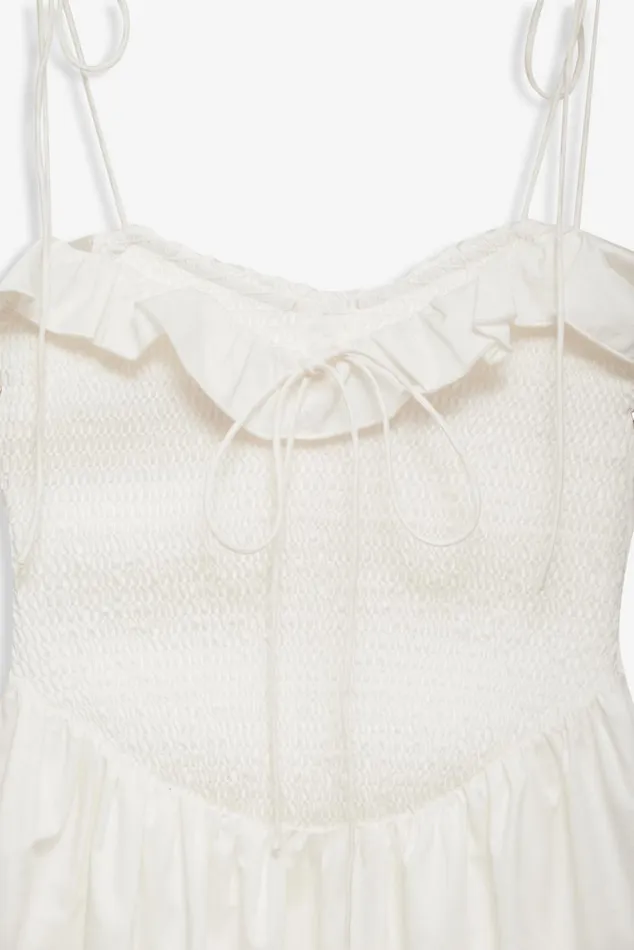 For Love and Lemons Dresses Bethany Midi Dress White 8211 Women