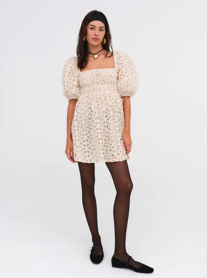 For Love and Lemons Dresses Brooke Mini Dress White 8211 Women
