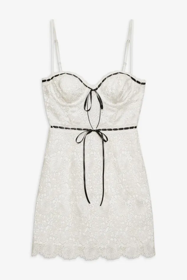 For Love and Lemons Dresses Josette Mini Dress White 8211 Women