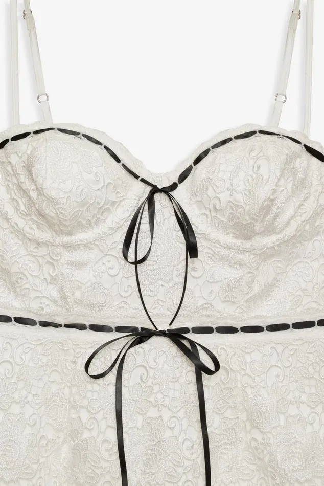 For Love and Lemons Dresses Josette Mini Dress White 8211 Women