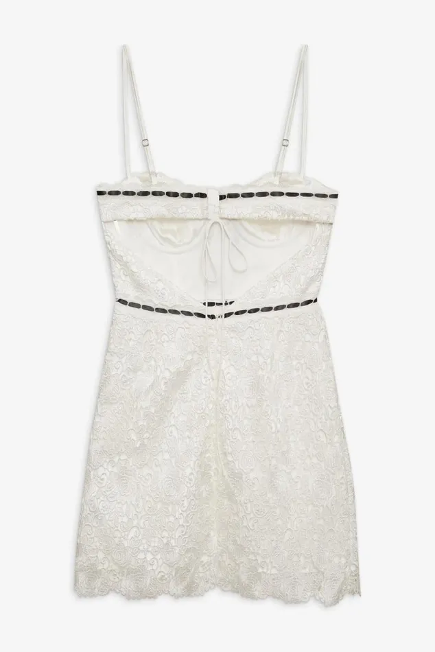 For Love and Lemons Dresses Josette Mini Dress White 8211 Women