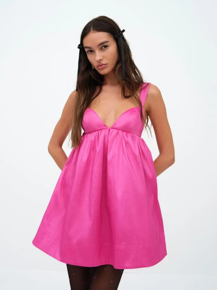 For Love and Lemons Dresses Selena Mini Dress Pink 8211 Women