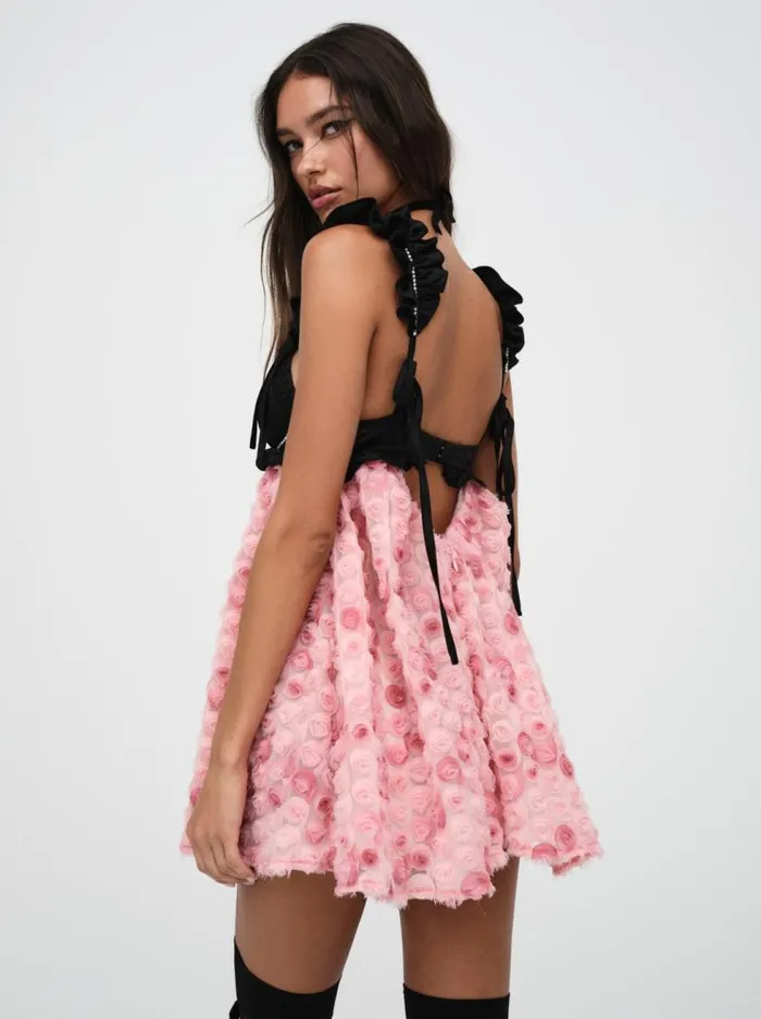 For Love and Lemons Dresses Skye Mini Dress Pink 8211 Women