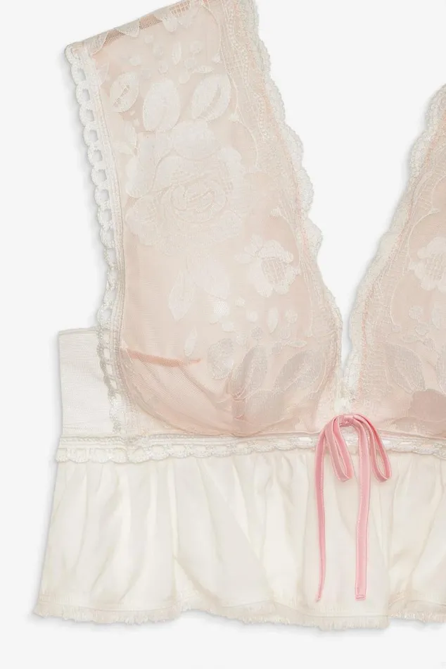 For Love and Lemons Lingerie Alexa Sleep Top Ivory 8211 Women