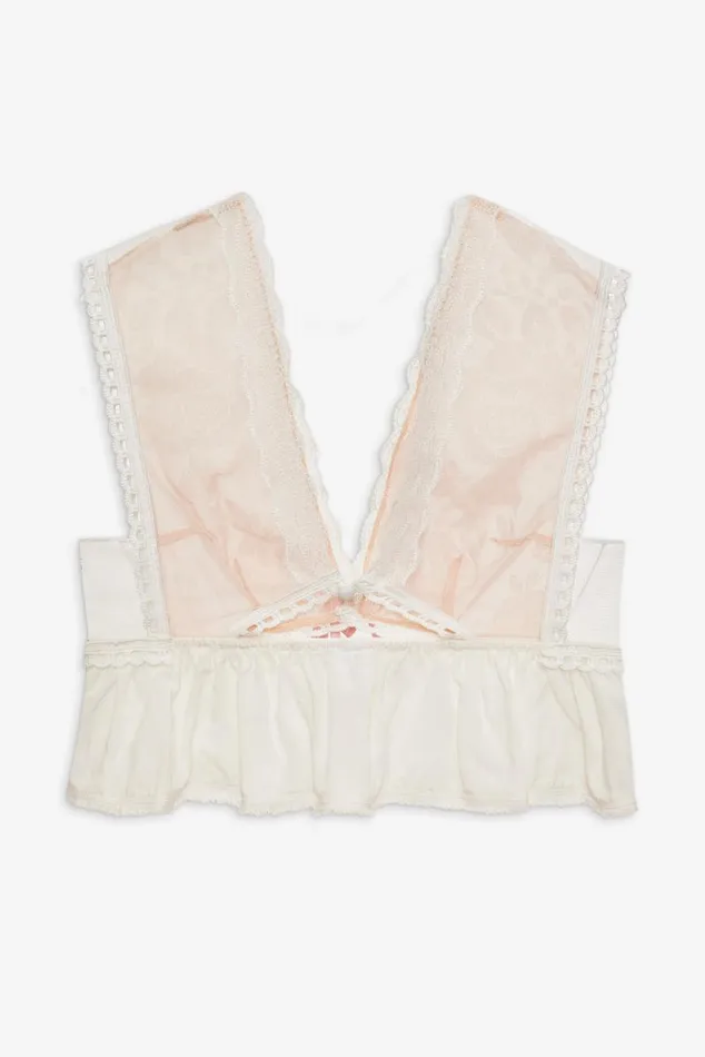 For Love and Lemons Lingerie Alexa Sleep Top Ivory 8211 Women