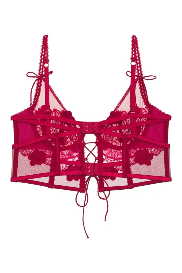 For Love and Lemons Lingerie Clara Bustier Red 8211 Women