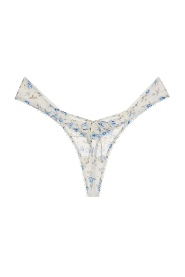 For Love and Lemons Lingerie Lottie Panty White 8211 Women