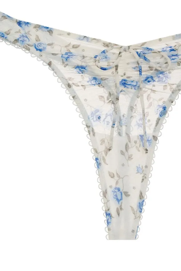 For Love and Lemons Lingerie Lottie Panty White 8211 Women