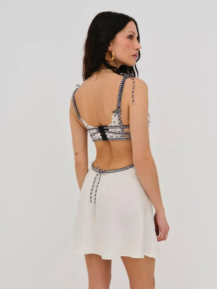 For Love and Lemons Lingerie Odette Slip Dress White 8211 Women