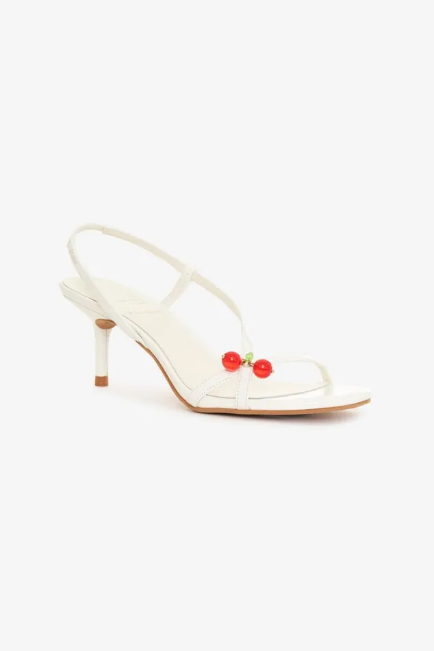 For Love and Lemons Shoes Cerise Heel White 8211 Women For Love and Lemons Shoes Cerise Heel White 8211 Women