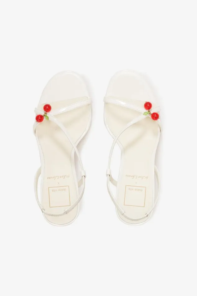 For Love and Lemons Shoes Cerise Heel White 8211 Women For Love and Lemons Shoes Cerise Heel White 8211 Women