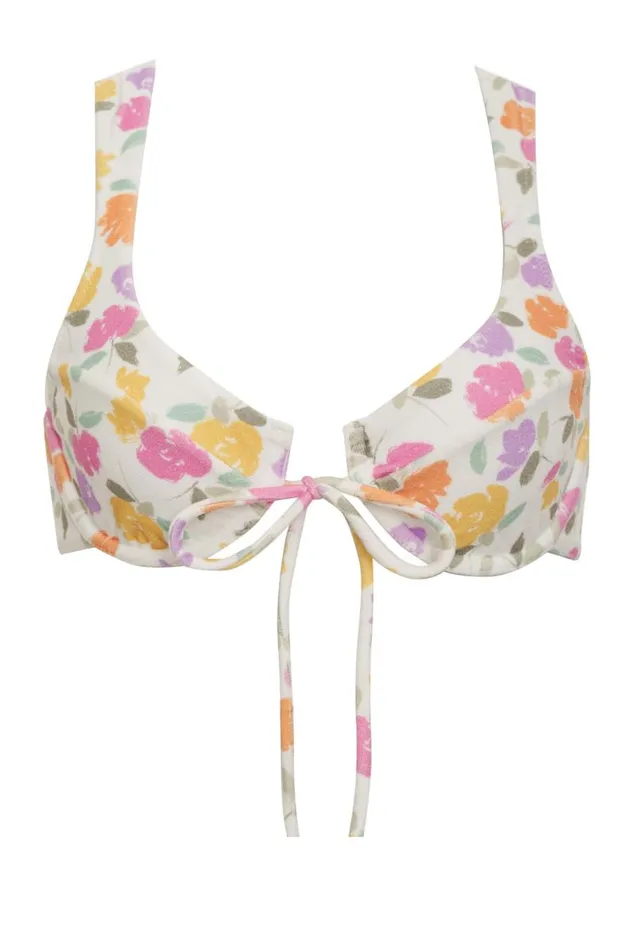 For Love and Lemons Swim Joey Swim Top Cream 8211 Women For Love and Lemons Swim Joey Swim Top Cream 8211 Women