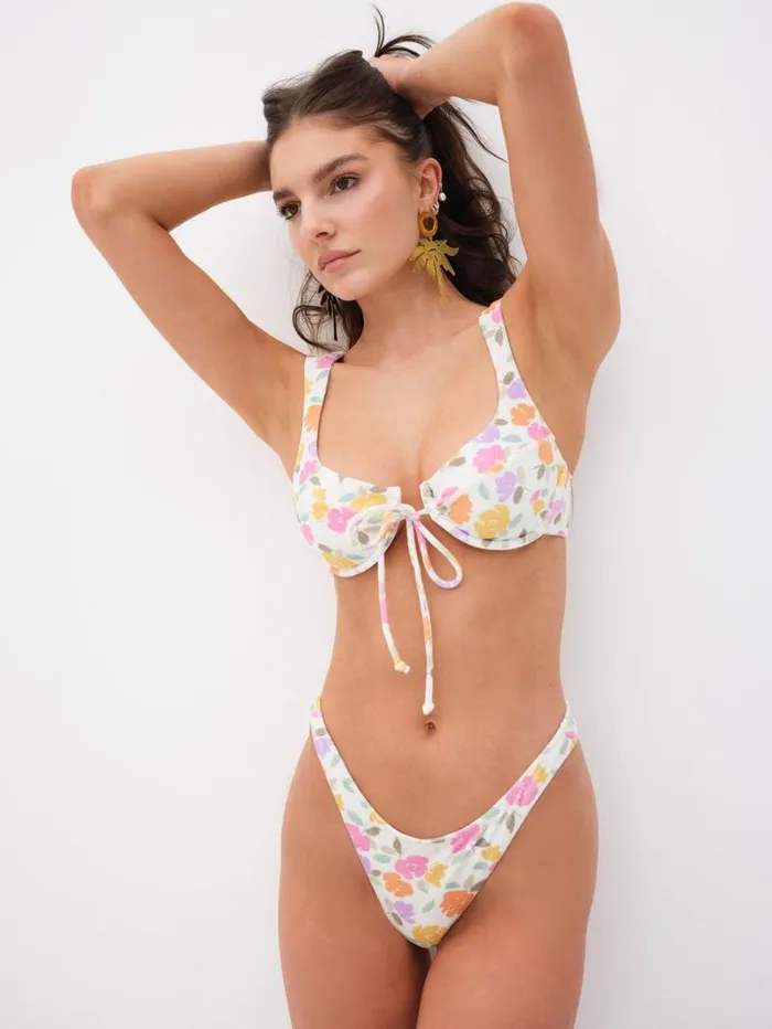 For Love and Lemons Swim Joey Swim Top Cream 8211 Women For Love and Lemons Swim Joey Swim Top Cream 8211 Women