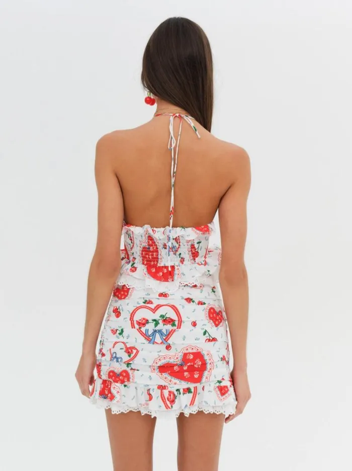 For Love and Lemons Tops Daisy Mae Top White 8211 Women