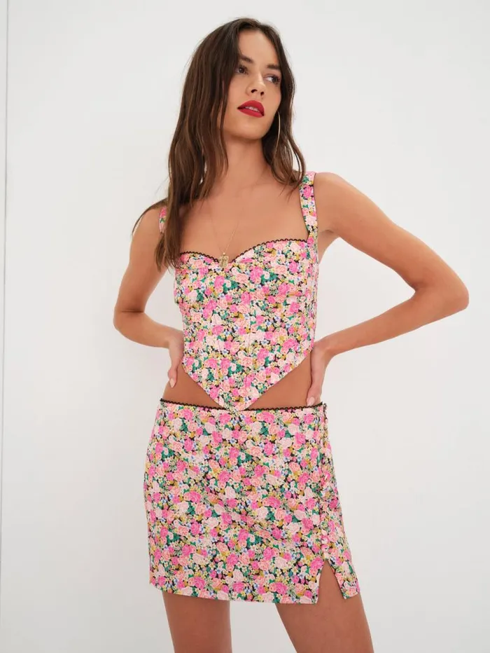 For Love and Lemons Tops Gladiola Corset Top Multi 8211 Women For Love and Lemons Tops Gladiola Corset Top Multi 8211 Women