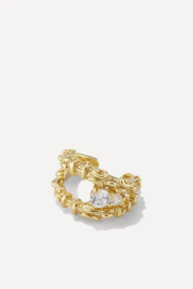 FrankaSilver Ear Cuff Shoes and Accessories Baandsh Jewelry