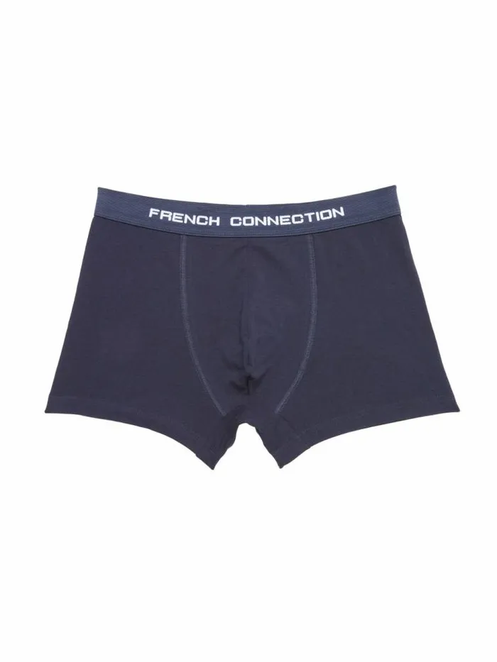 French Connection 3 Pack Connection Boxers Marinemarinemarine Men Underwear and Socks