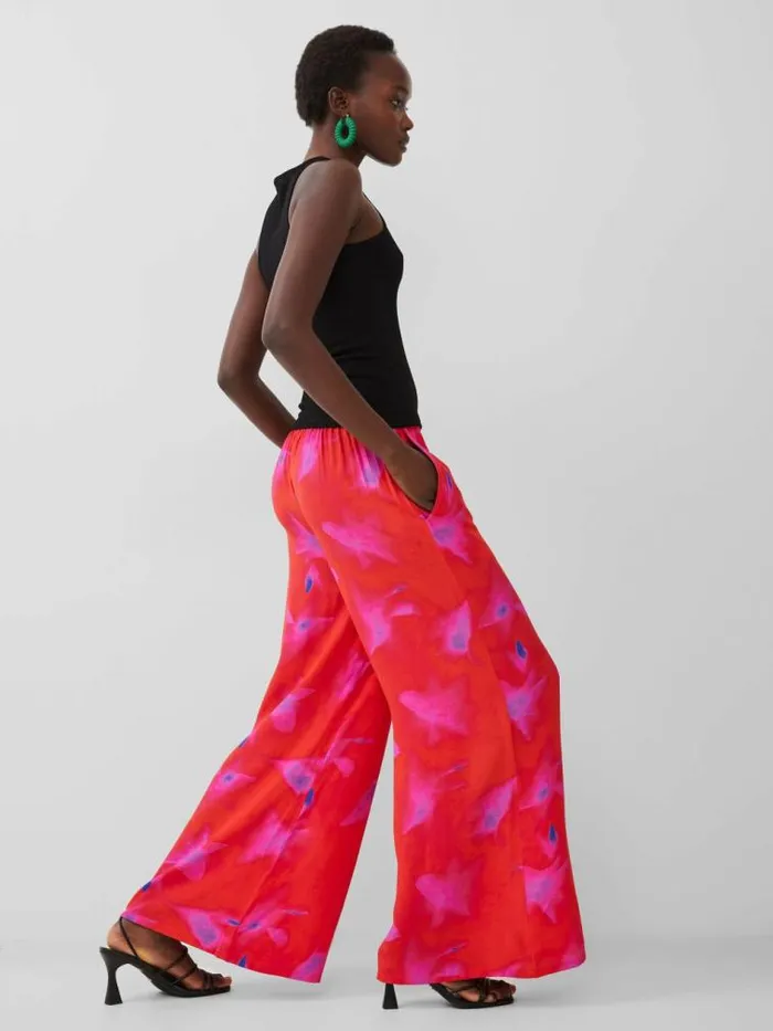 French Connection Christy Eco Delphine Trousers Raspberry Soraurora Women Trousers French Connection Christy Eco Delphine Trousers Raspberry Soraurora Women Trousers
