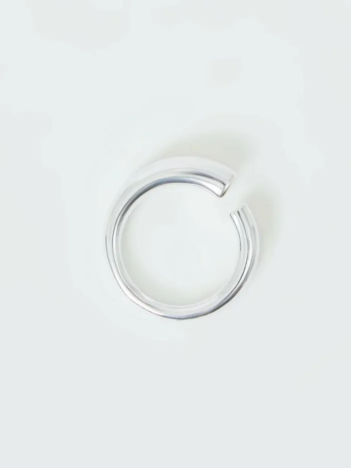 French Connection Irregular Wrap Ring Silver Women Jewellery