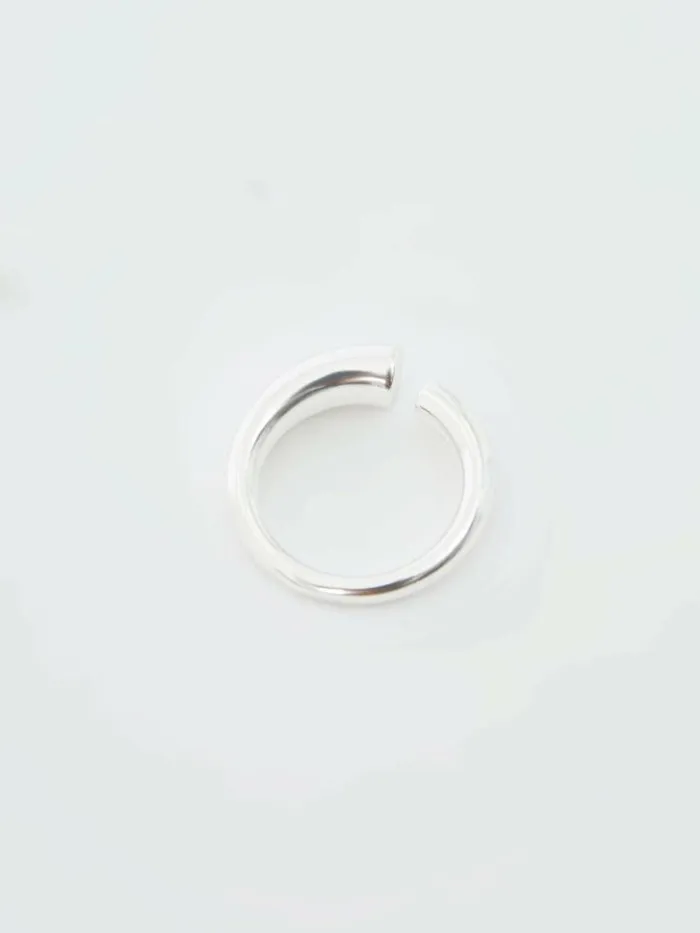 French Connection Irregular Wrap Ring Silver Women Jewellery