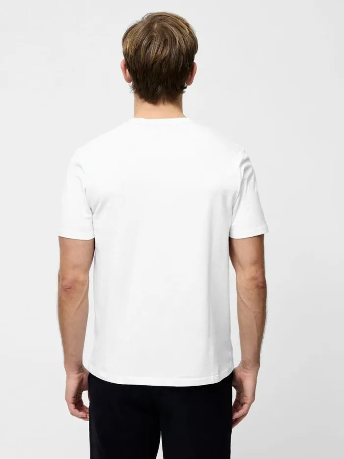 French Connection Jeep Organic Short Sleeve Graphic TShirt White Men TShirts and Polo Shirts