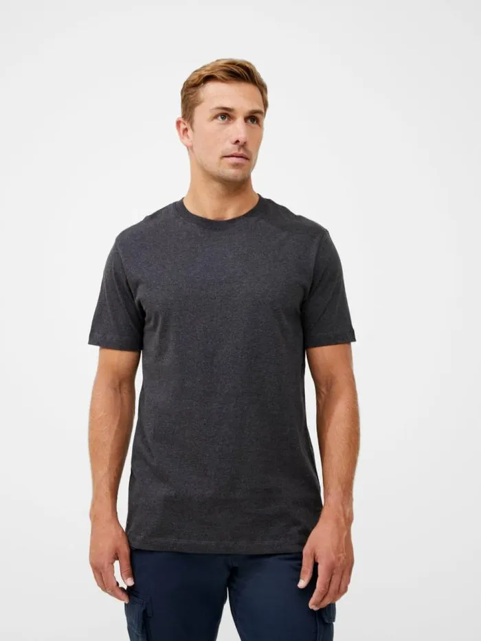French Connection Organic Cotton Classic TShirt Charcoal Mel Men TShirts and Polo Shirts French Connection Organic Cotton Classic TShirt Charcoal Mel Men TShirts and Polo Shirts