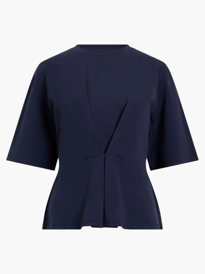 French Connection Pearl Top Utility Blue Women Tops