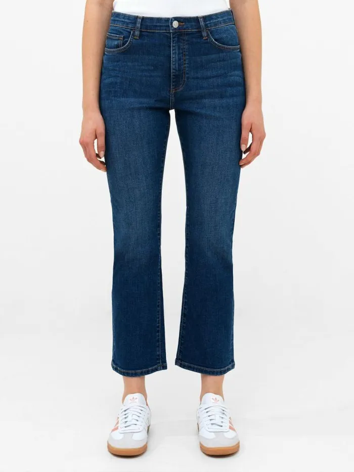 French Connection Stretch Denim Bootcut Ankle Length Jeans 30 Inch Vintage Mid Wash Women Trousers French Connection Stretch Denim Bootcut Ankle Length Jeans 30 Inch Vintage Mid Wash Women Trousers